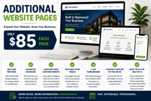 Website - Each page after the Main